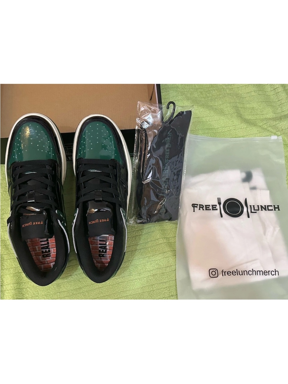 Rare! Reallionaire x Free Lunch Public School Low Sneakers,8,New,Retail $200